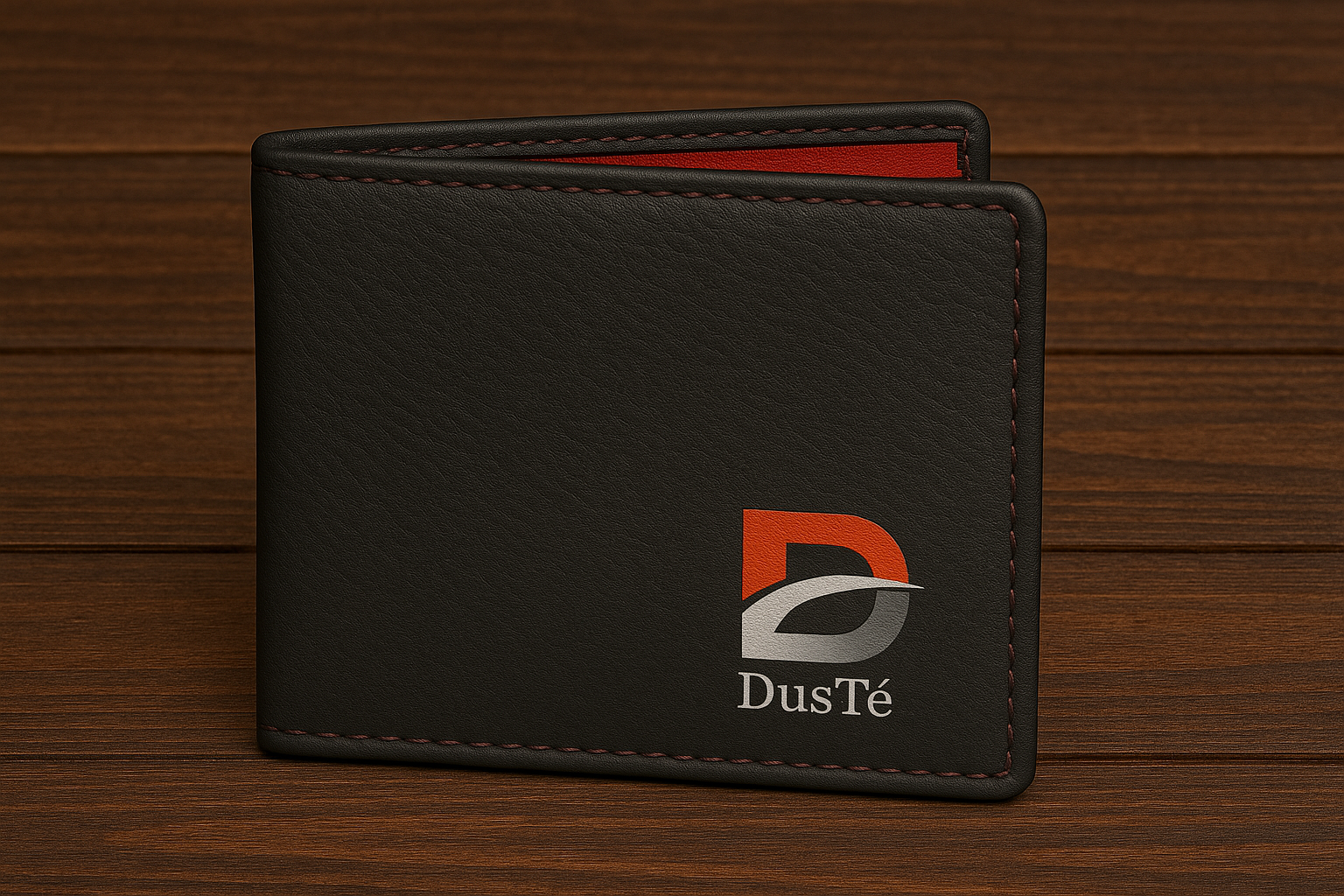 Personalized Leather Wallet for Men | Custom Name Engraved Wallet | Premium Full-Grain Leather Gift for Boyfriend, Husband & Father | DusTé™